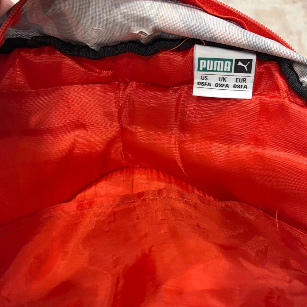 Puma Backpack in Red and Black